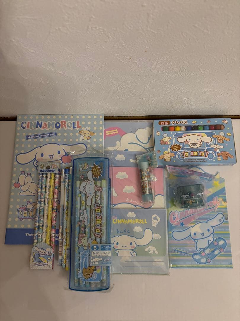 希少！シナモロール　文房具セット⭐︎平成レトロ.サンリオ