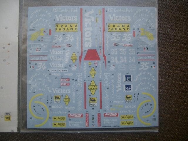 1/20 クラブＭ モデナランボルギーニ M291+スペアデカール付き