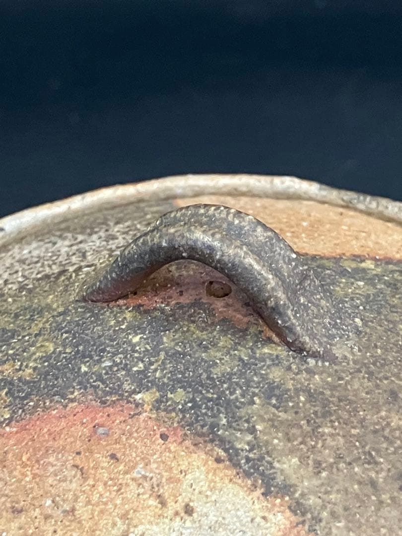 備前焼 宝瓶 桟切 煎茶道具 煎茶器 食器 工芸品 泡瓶 在銘 急須 伝統工芸