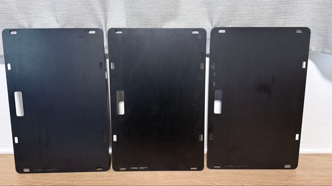 気まぐれ値下）ヘリノックス ワークトップタクティカル　(ブラック）天板のみ　3枚