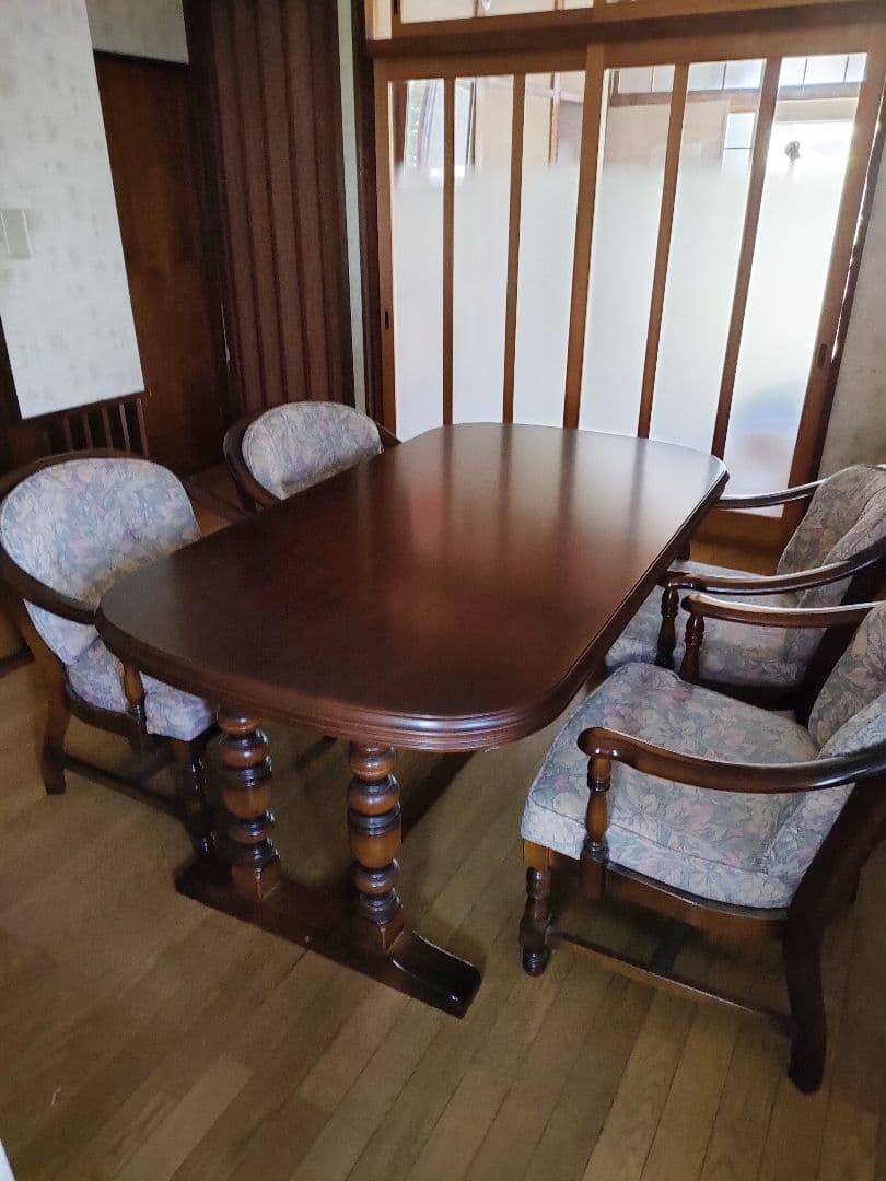 カリモク家具 karimokuコロニアルダイニングセット美品　みるちゃん