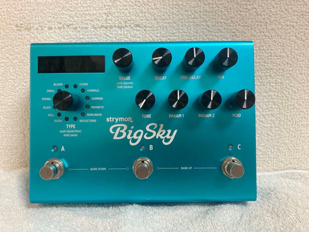 Strymon BigSky リバーブエフェクター