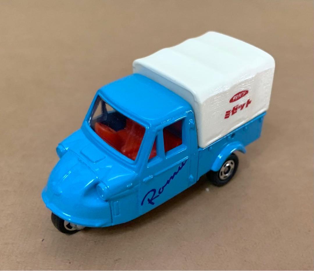 赤箱　トミカ62　ロム特注　ダイハツ ミゼット　日本製　タンポ