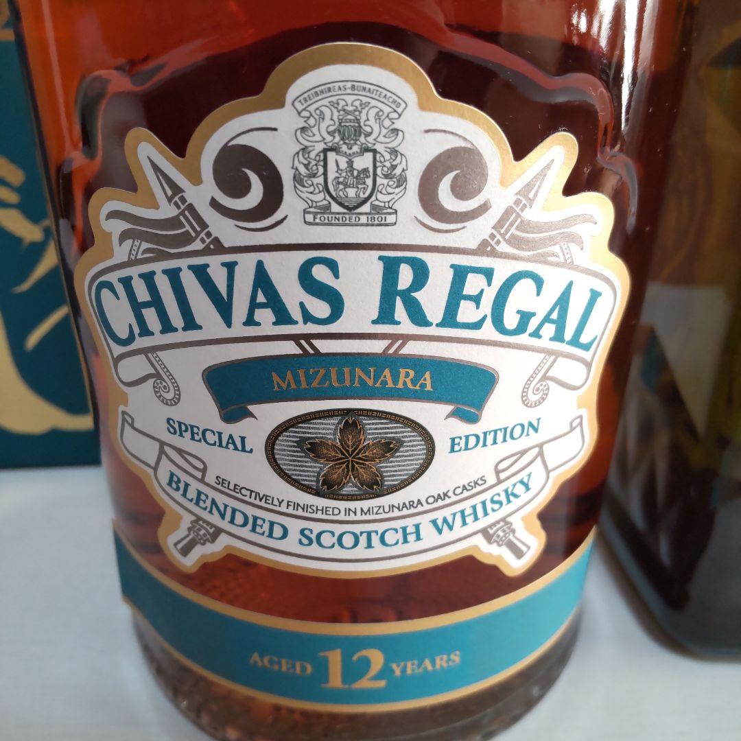 CHIVAS REGAL MIZUNARA 12年と桜尾ジン[ 限定品 01 ]