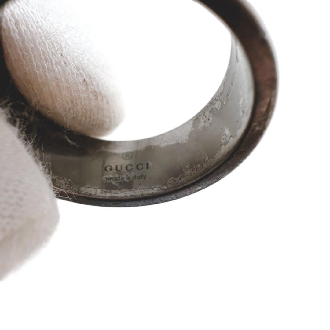 GUCCI リング シルバー925 21号　 Gロゴ グッチ 指輪 Gリング