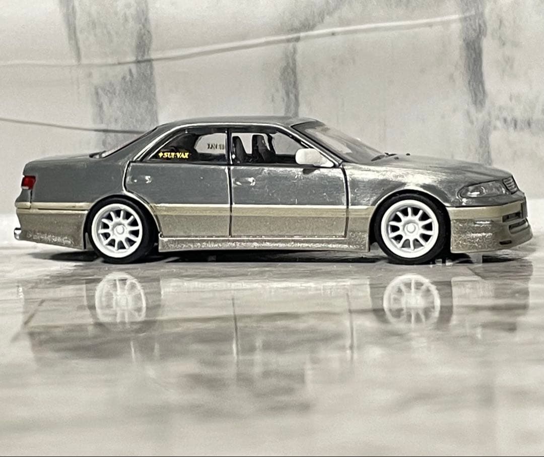 トヨタマークII JZX100 ターマックワークスVERTEX1/64 チェイス