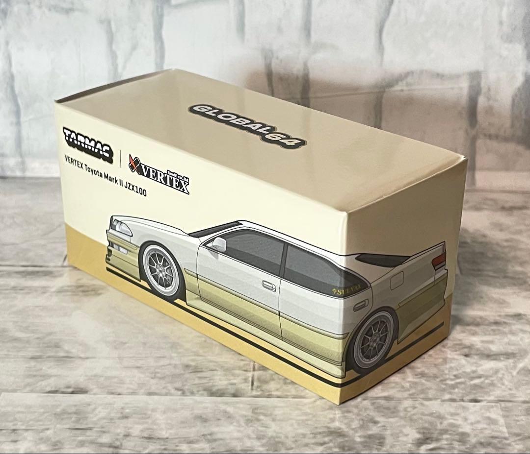 トヨタマークII JZX100 ターマックワークスVERTEX1/64 チェイス