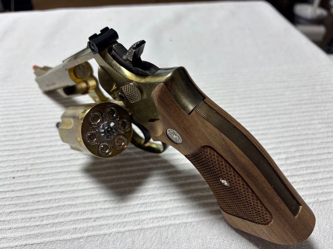 モデルガン コクサイ M19 コンバットマグナム 未発火 木製グリップ SMG