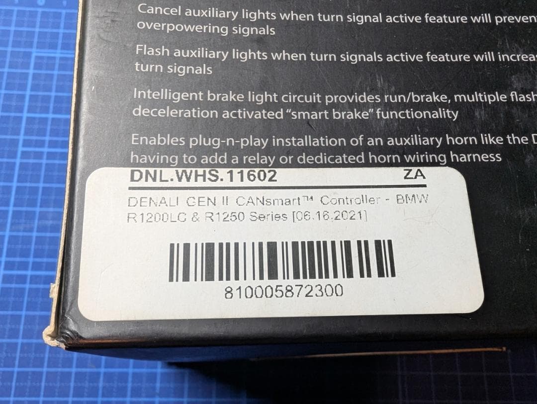 DENALI CANsmart コントローラー BMW R1250/R1200用