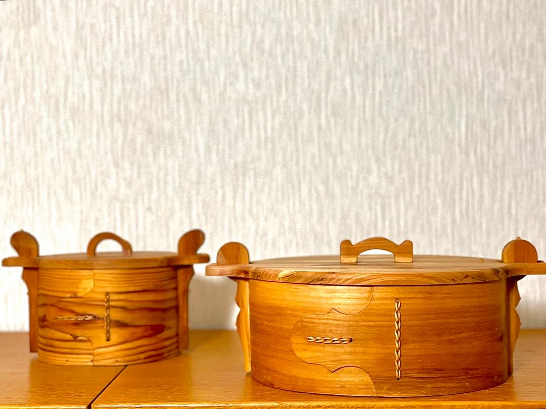 北欧　ヴィンテージ スウェーデン　svepask（スヴェープアスク）曲げわっぱ