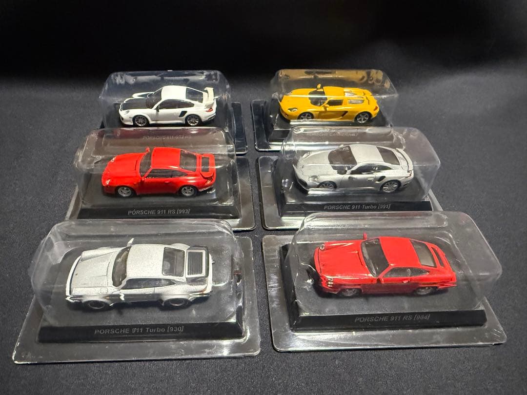 京商 1/64 ポルシェ 6台セット