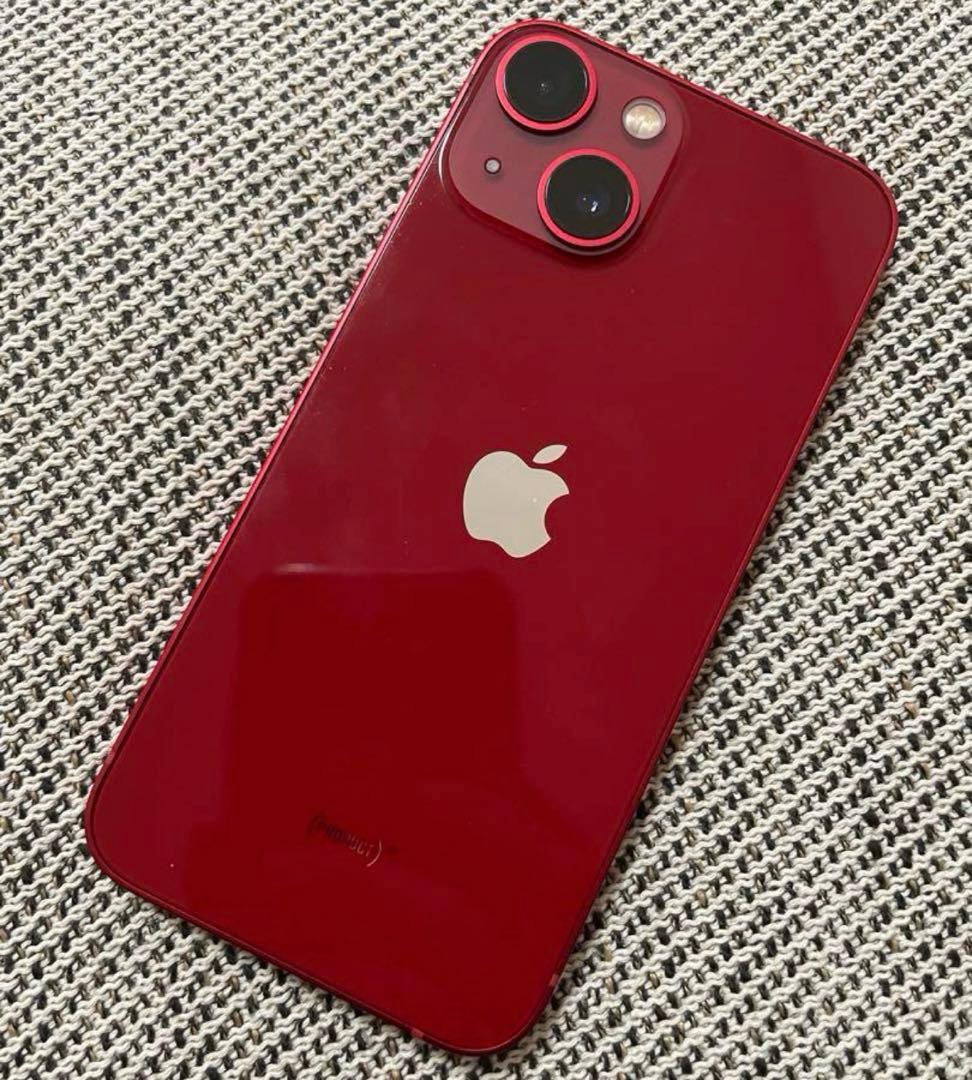 【超美品！バッテリー100%】iPhone13 mini 128GB レッド