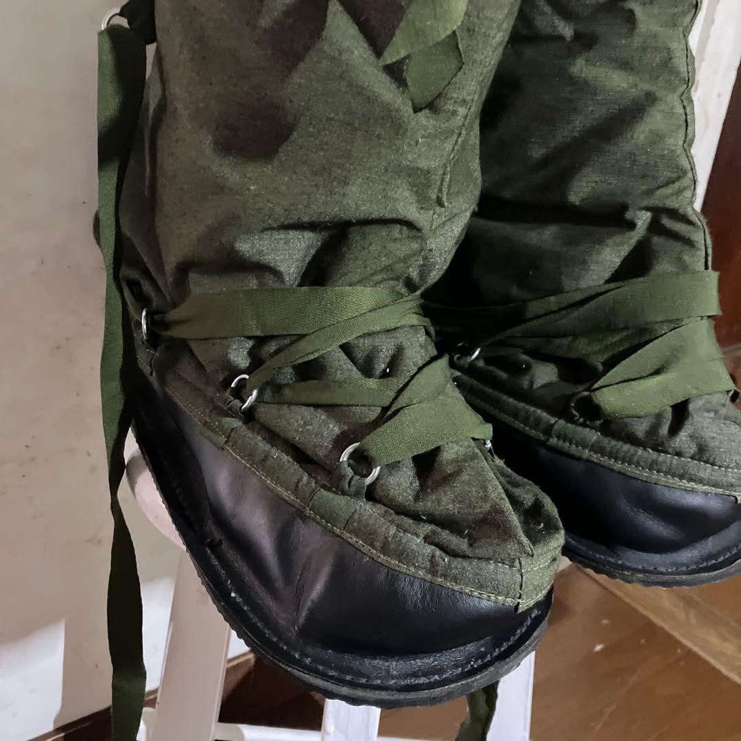 スウェーデン国防軍 オーバーシューズ 中綿ブーツ マクラックブーツ