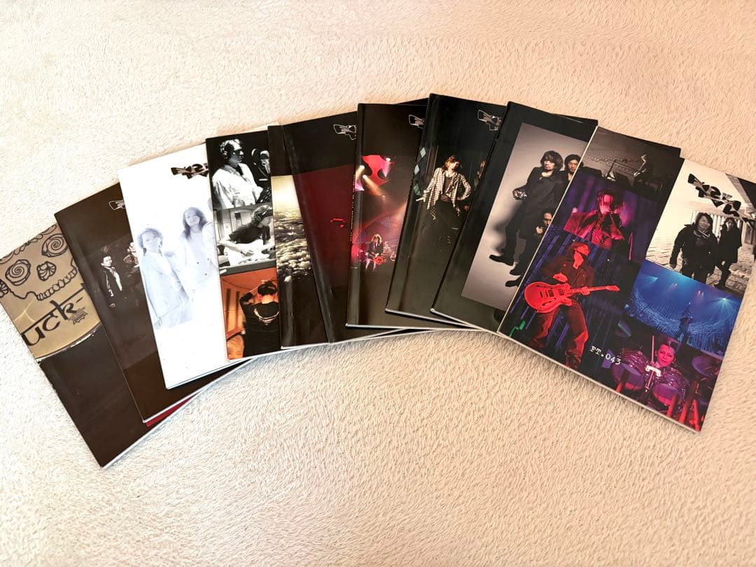 BUCK-TICK ファンクラブ会報　fishtank 1号〜52号