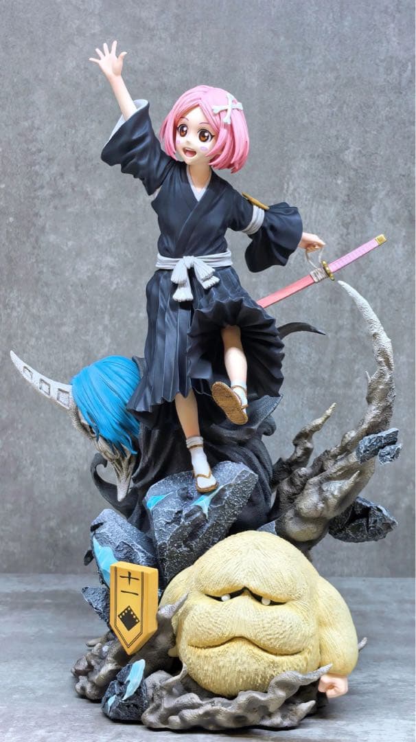 ブリーチ　十一番隊の副隊長　草鹿やちる　ガレージキッド　フィギュア　完成品