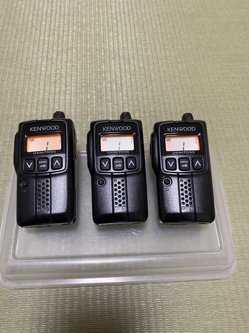 KENWOOD DEMITSOSS トランシーバー 3台セット 無線機