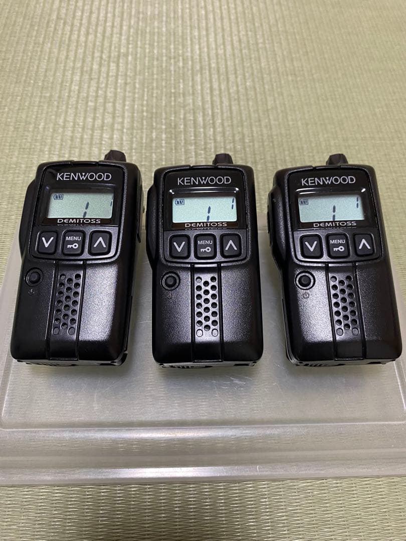 KENWOOD DEMITSOSS トランシーバー 3台セット 無線機