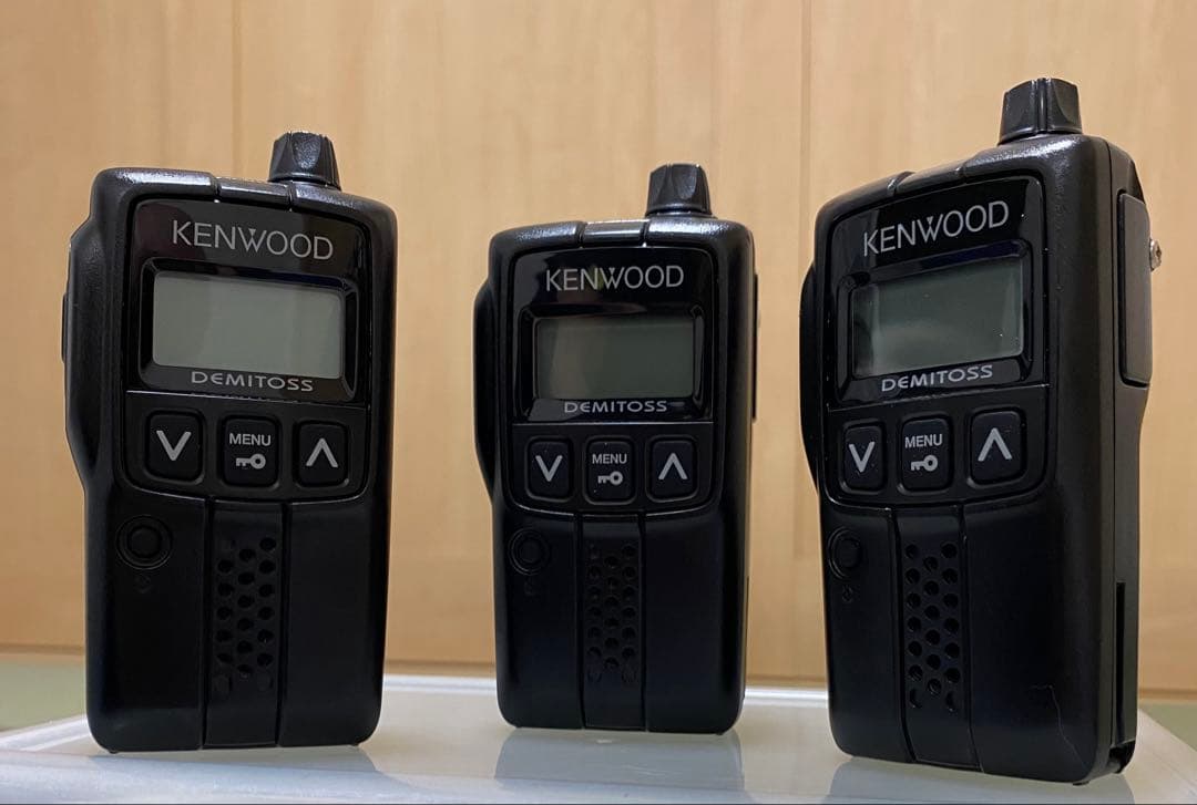 KENWOOD DEMITSOSS トランシーバー 3台セット 無線機