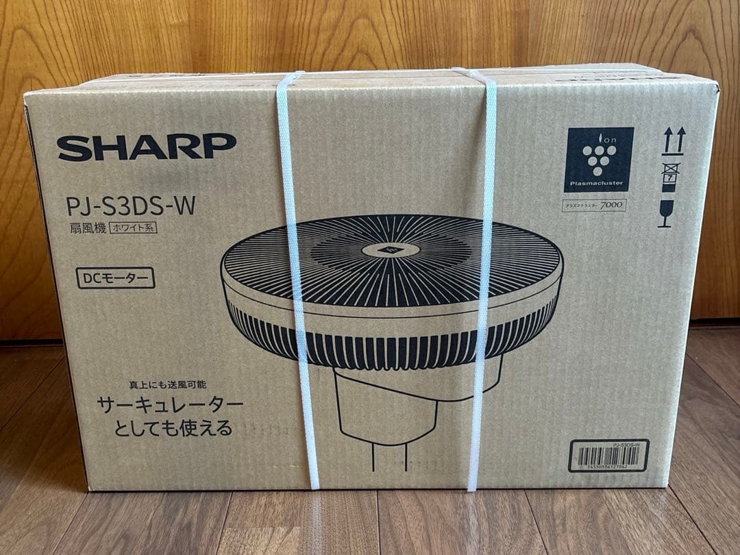 シャープ　扇風機　PJ-S3DS-W