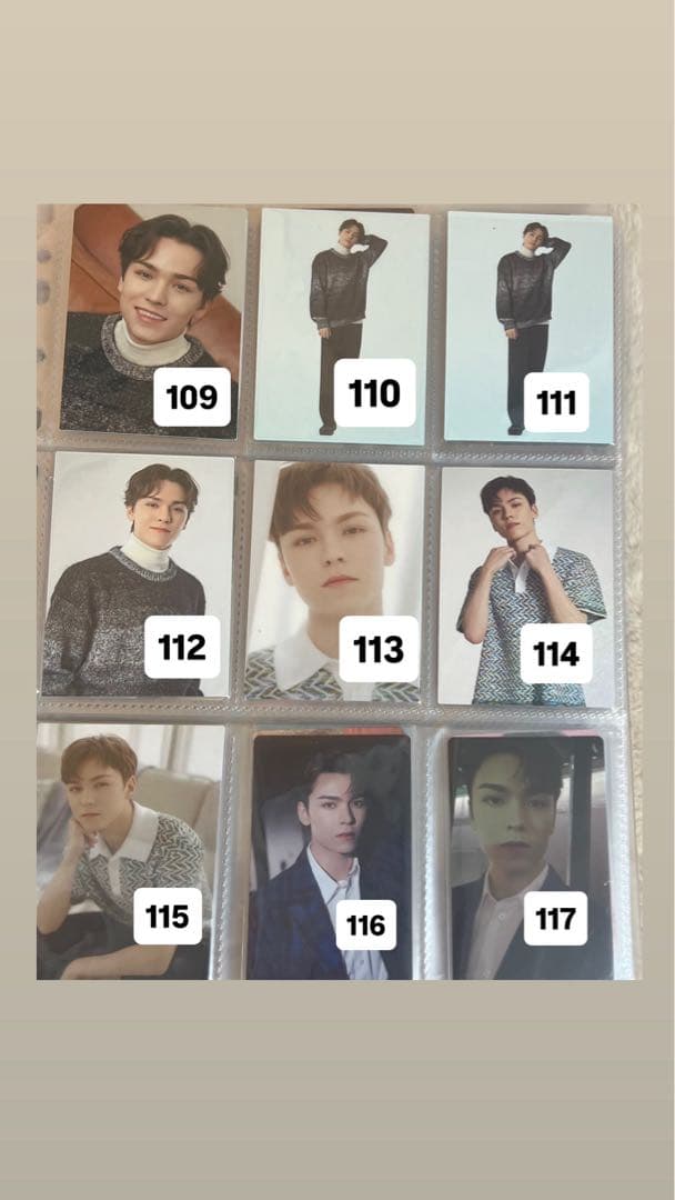 SEVENTEEN バーノン トレカ