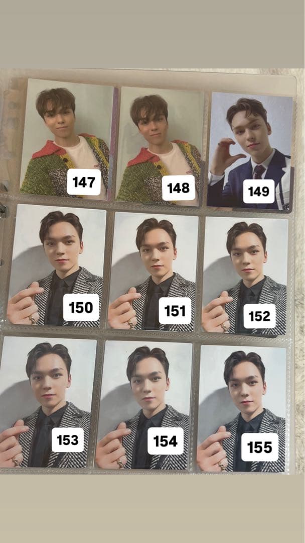 SEVENTEEN バーノン トレカ