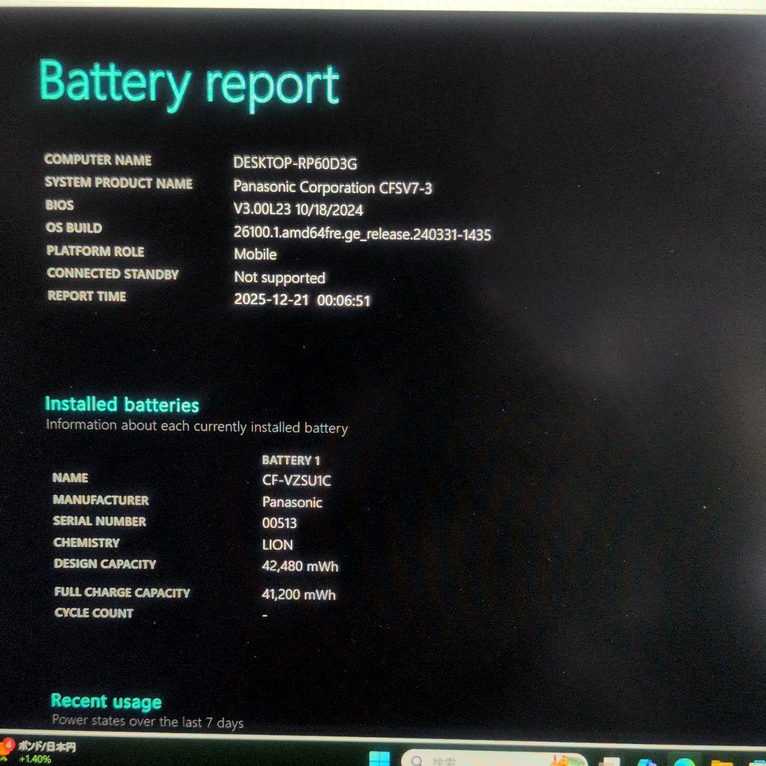 小型・軽量！Panasonic Let’s Note CF-SV8 カメラ付き