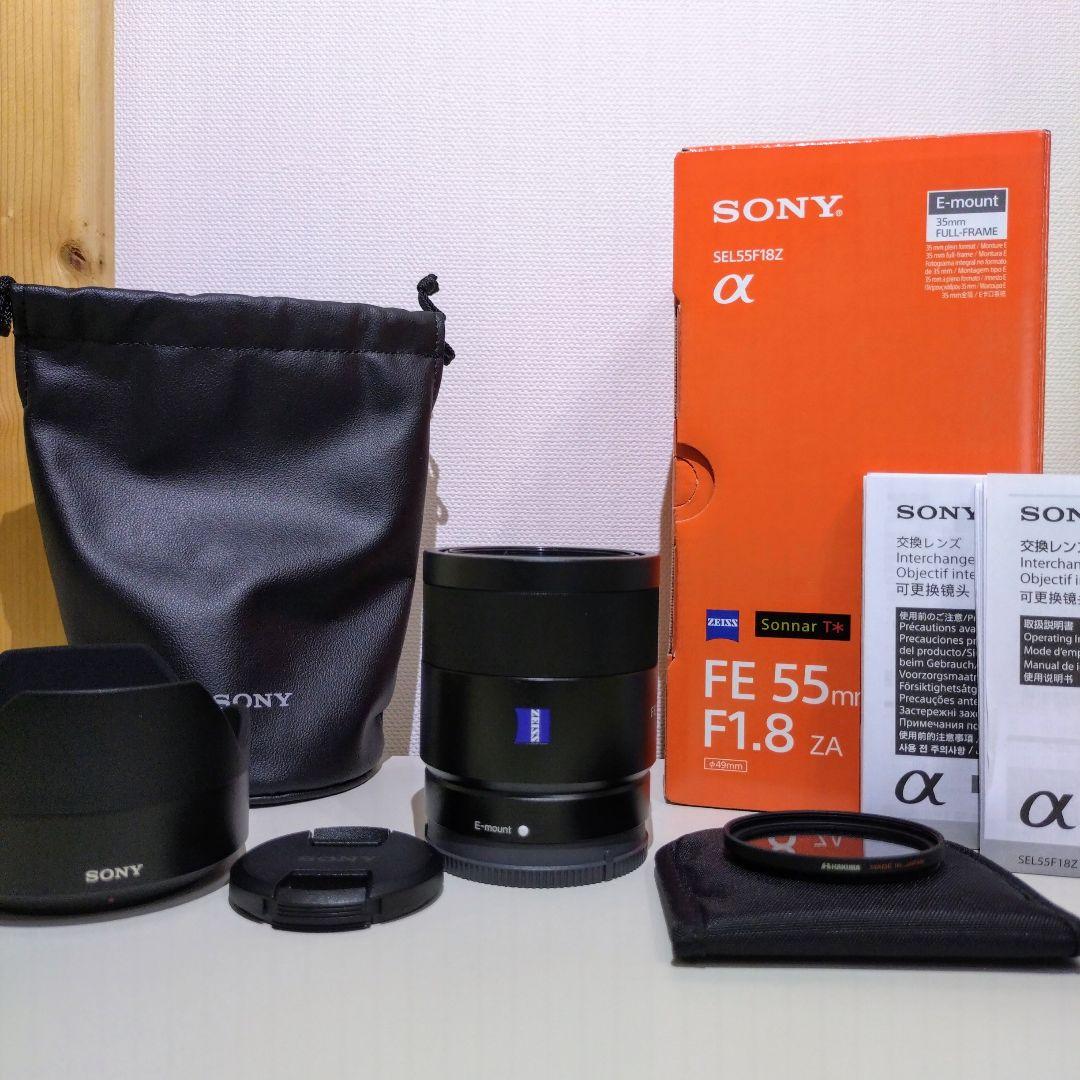 レンズ(単焦点) Sonnar T* FE 55mm F1.8 ZA
