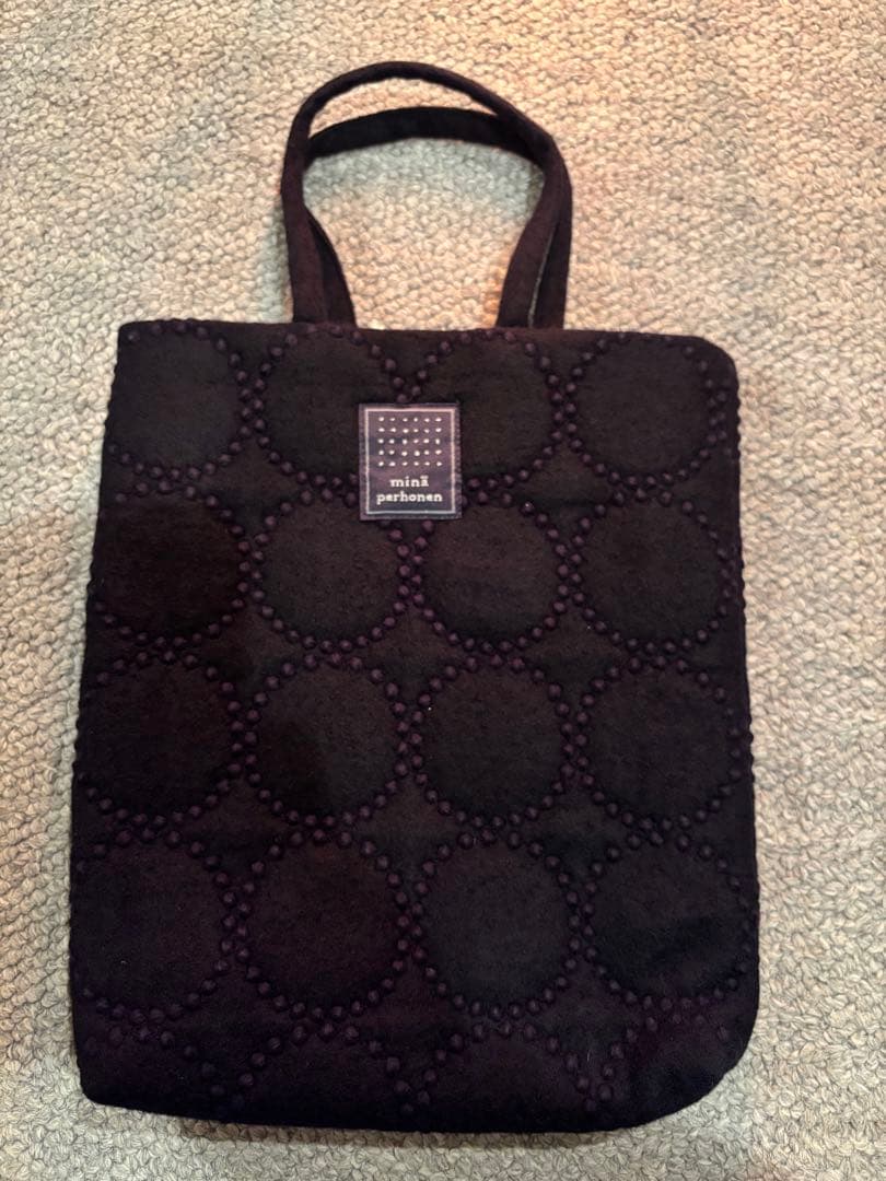 ミナペルホネン tambourine toast bag