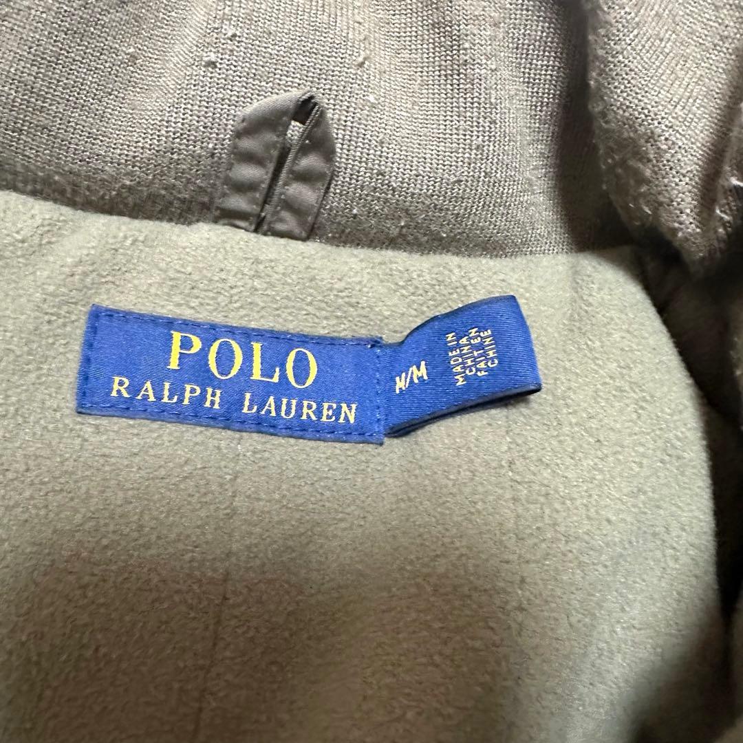 ポロラルフローレン　スウィングトップ　オレンジポニー 裏地フリース　カーキ　M