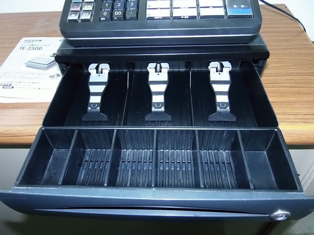 設定無料 CASIO TE-2500-15SBK 軽減税率対応 250806