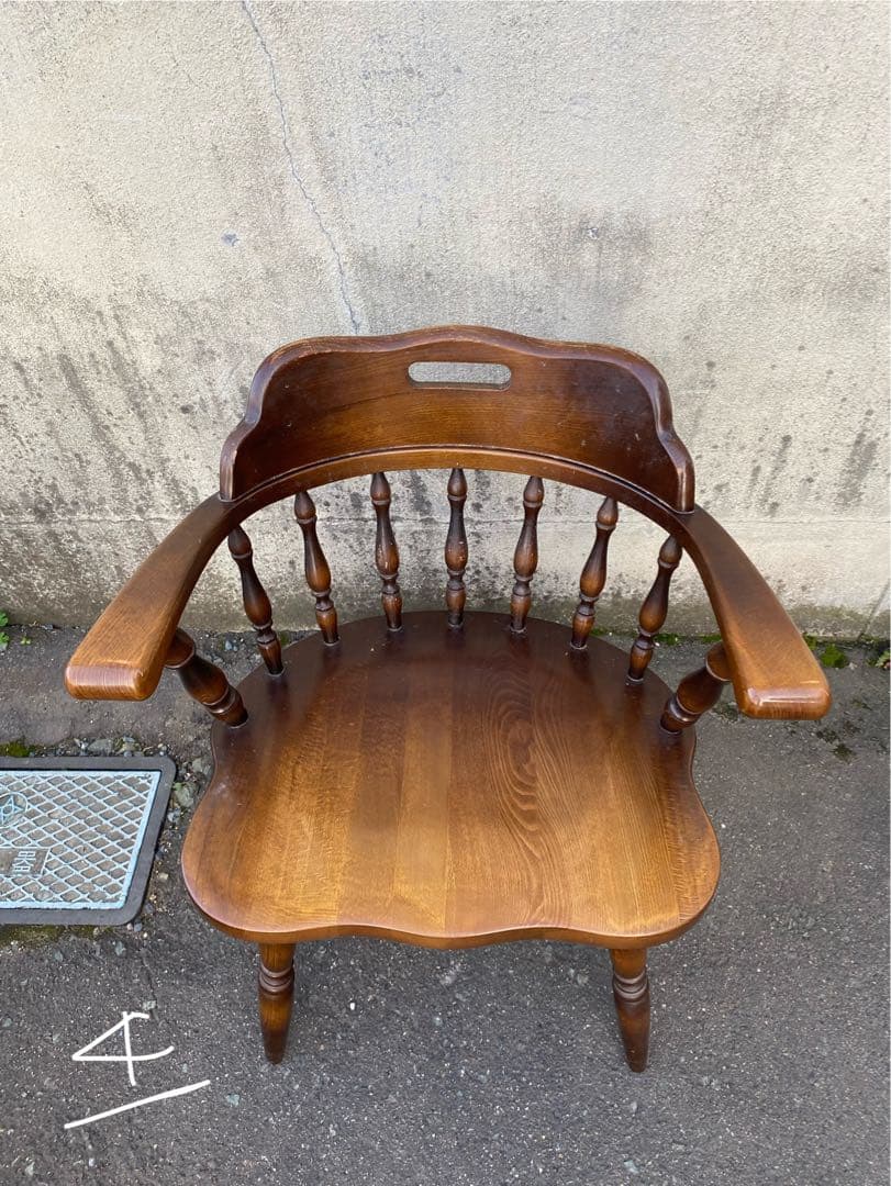 飛騨産業キツツキダイニングチェア4