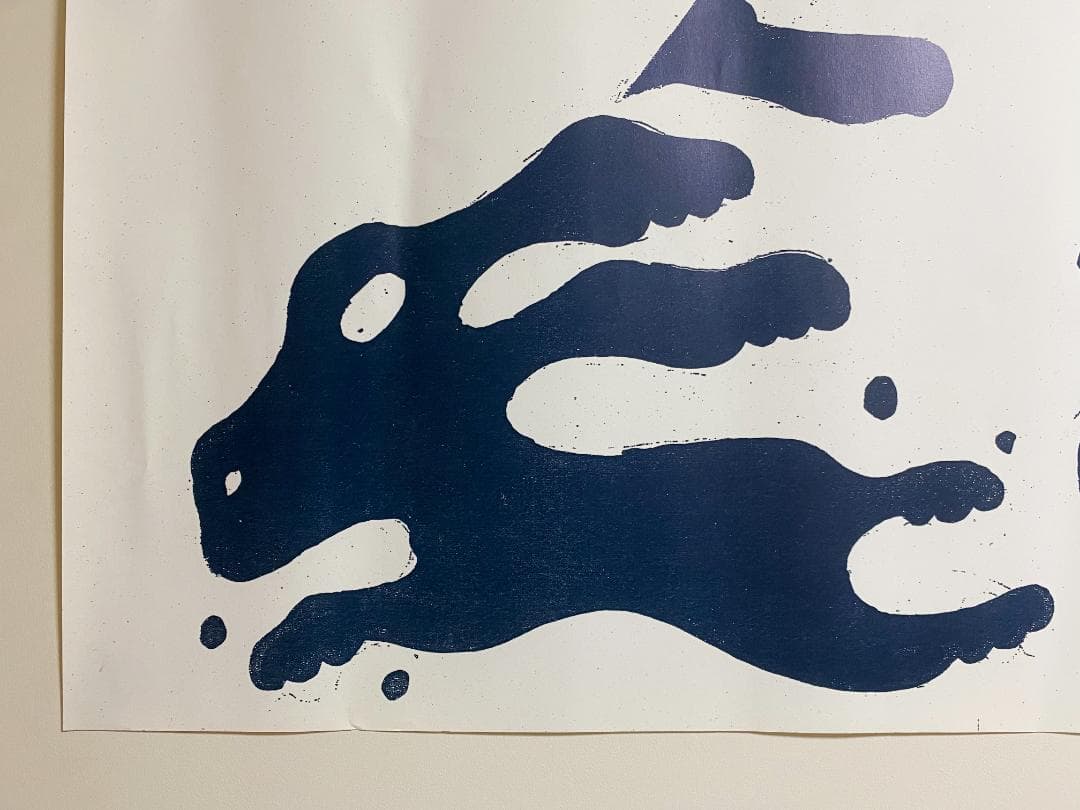 レア！仲條正義2002年作『仲條のフジのヤマイ』年代物ポスター