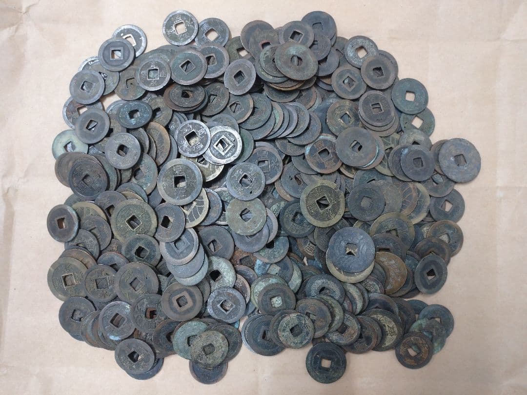 約1.4キロ 寛永通宝 古銭 穴銭