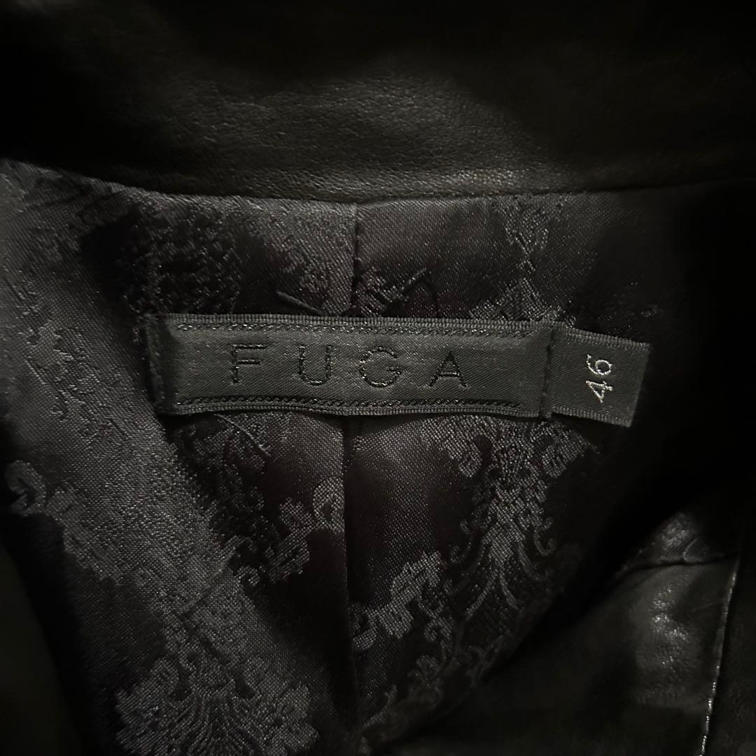 ジャケット・アウター 00s FUGA Zip Design Leather Jacket y2k