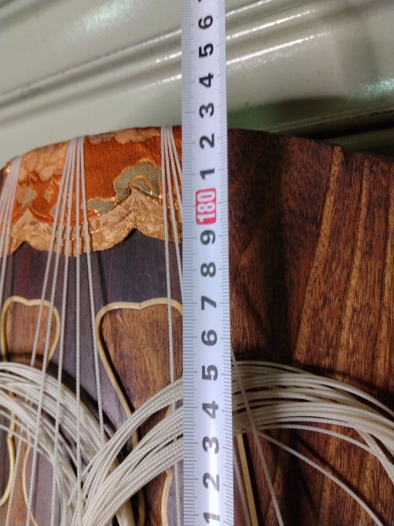 琴 13弦 すだれ彫り