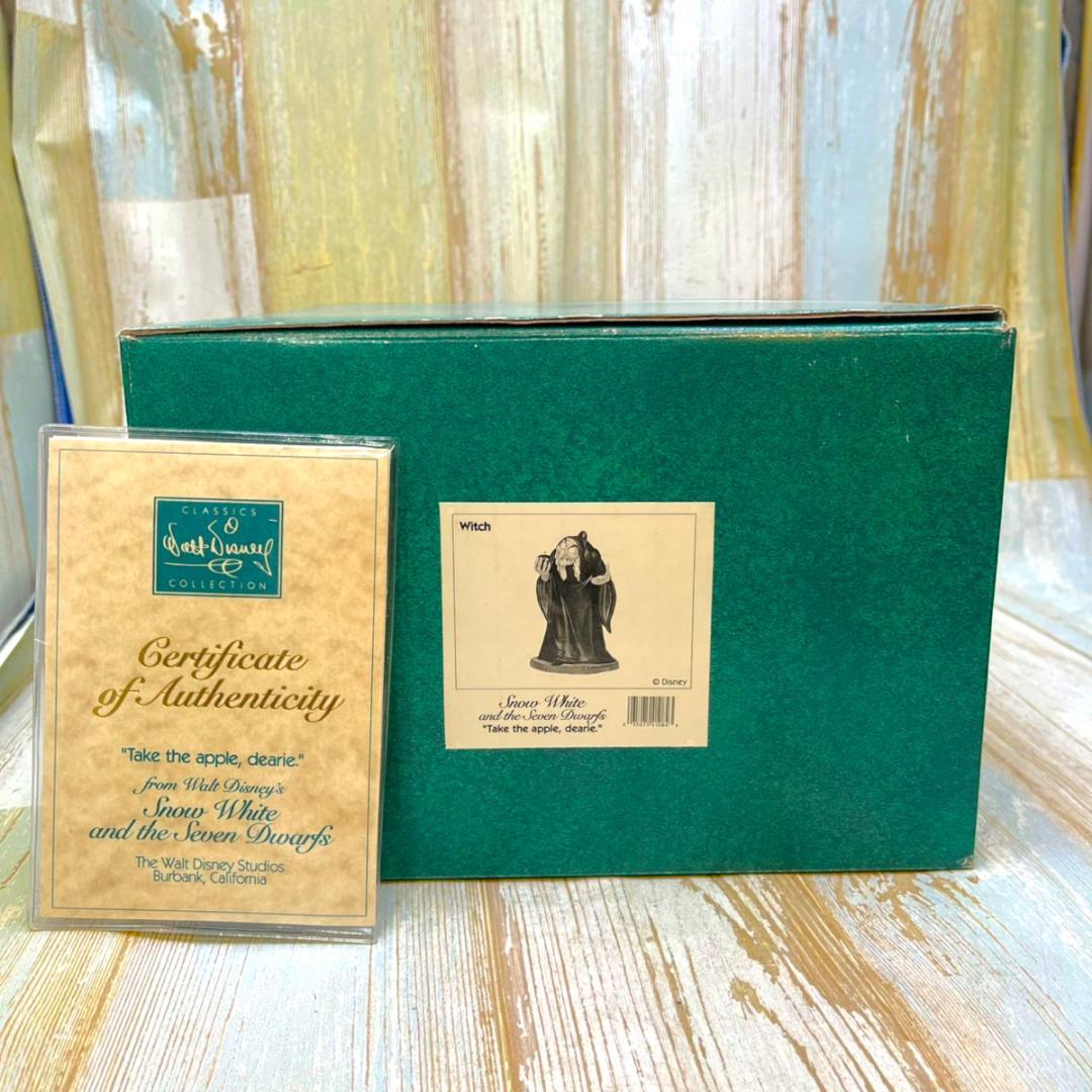 WDCC 白雪姫 女王 魔女 Witch ヴィランズ VILLAINS 毒林檎