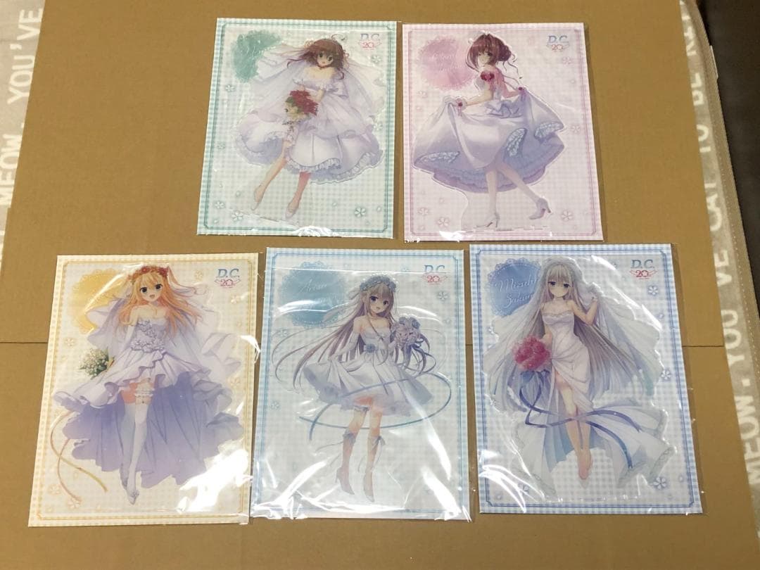 D.C. ～ダ・カーポ～ 20周年 BIGアクリルスタンド 5枚セット