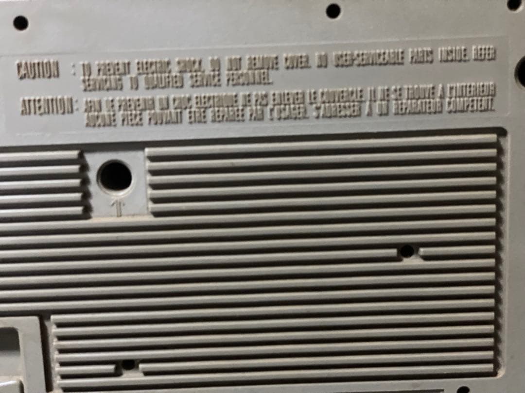 SONY CFS-V2 昭和レトロ ラジカセ 動作確認済み ビンテージ カセット