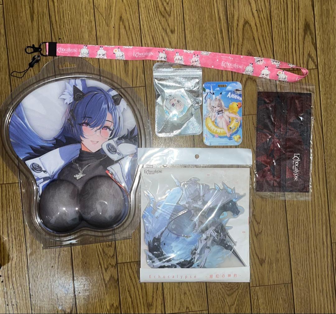エコカリプス　公式Echocalypse -緋紅の神約- コミケ　ノベルティ
