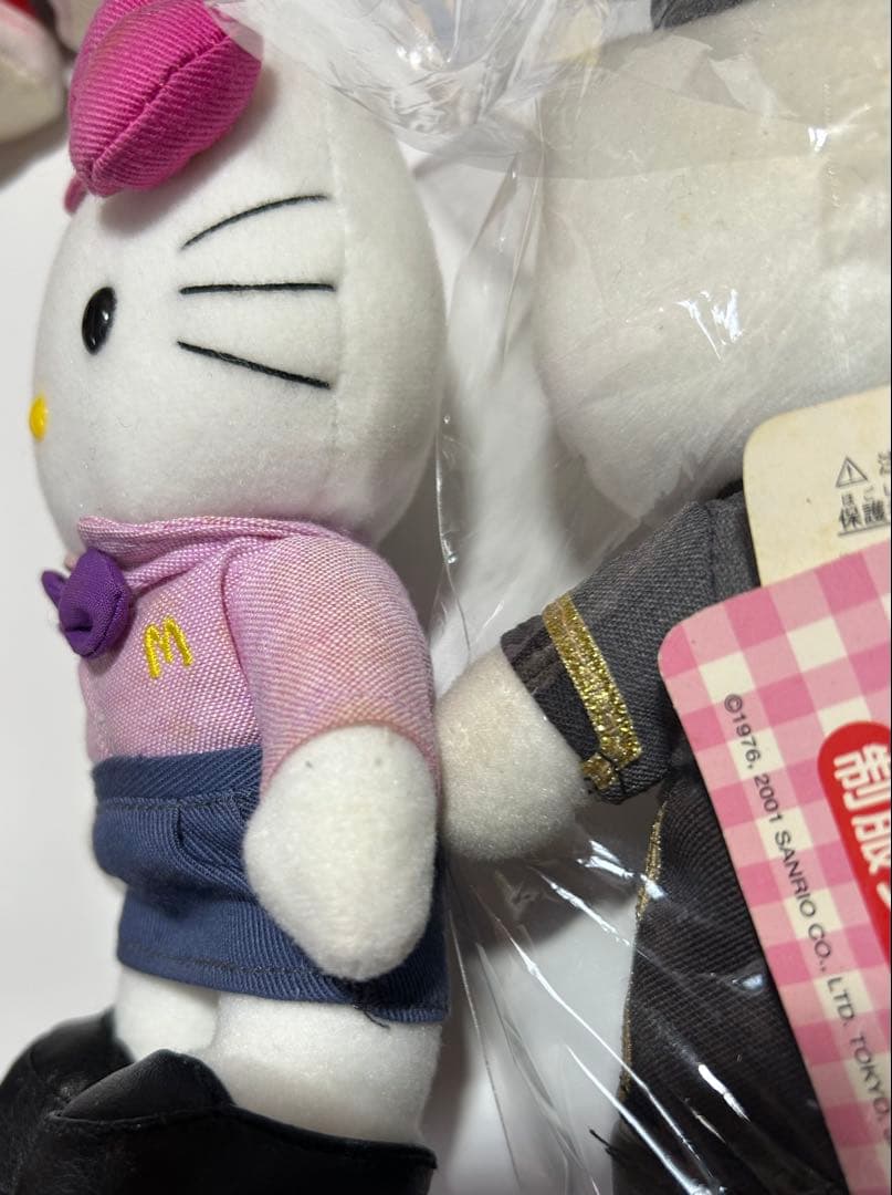 【激レア・タグ付き】ハローキティ 制服シリーズ8点セット 2001年