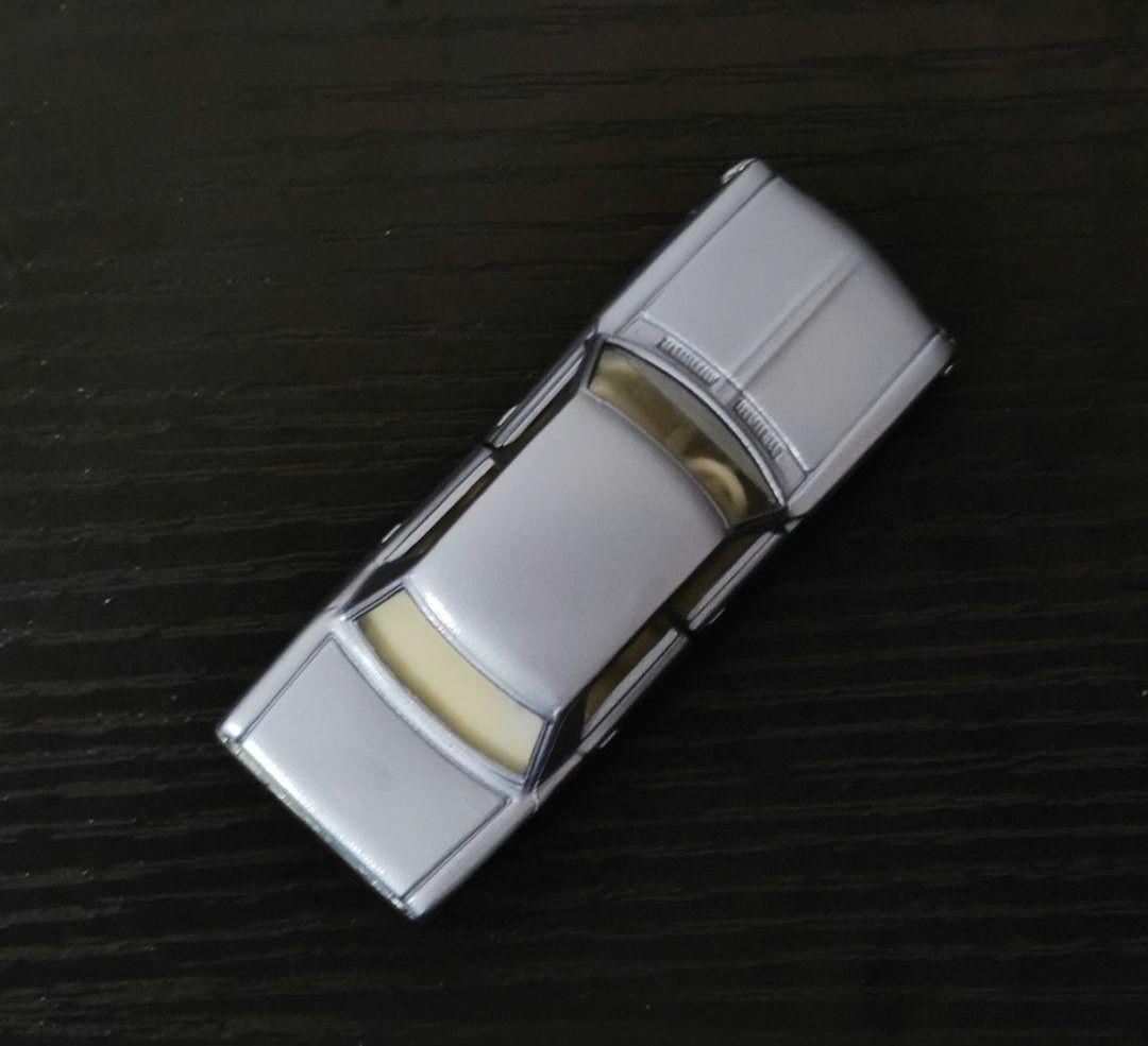 TOMICA　トミカ　クラウンDX　メタブルー　白シート　1Aホイール　箱付き