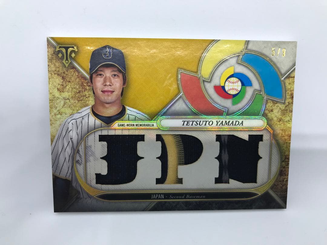 ヤクルトスワローズ 山田哲人 9枚限定 2017 Triple Threads