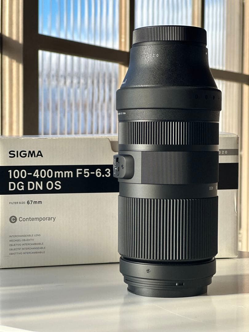 ※LマウントSIGMA / 100-400mm f5-6.3 DG DN OS