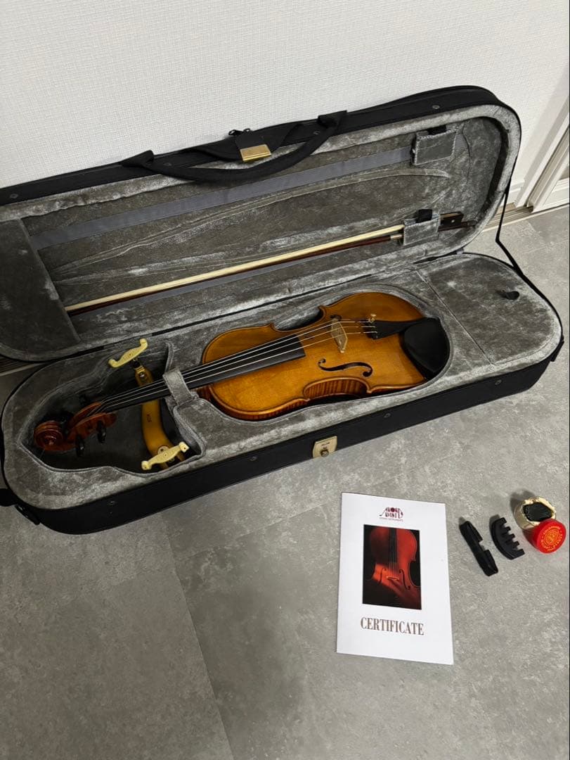 【Tatsuさん専用】バイオリン　ヤン・ロレンツ 4/4 と弓　アルシェ　美品