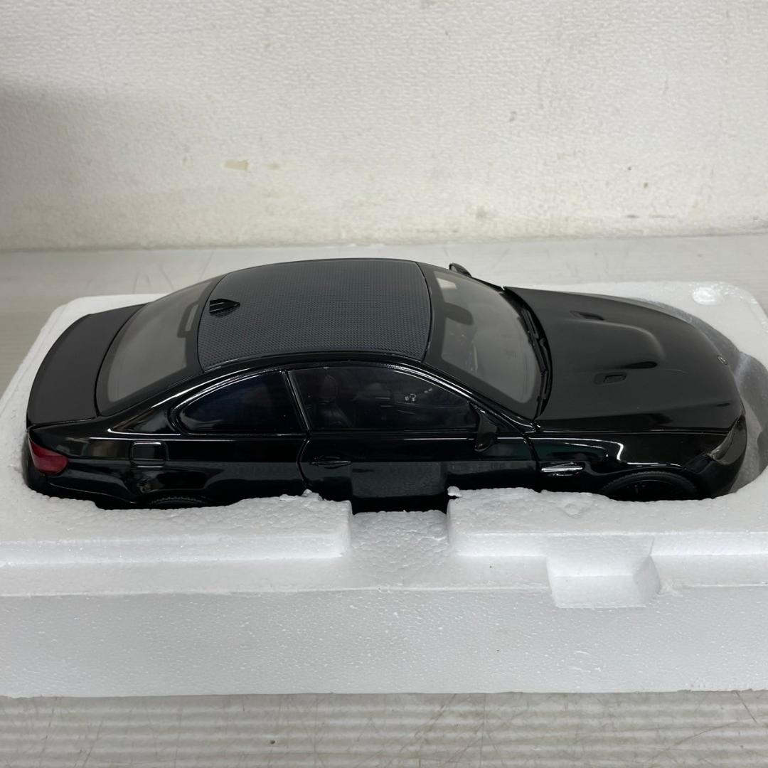 京商 BMW M3 Coupe ブラック 1/18スケール ミニカー Y0955