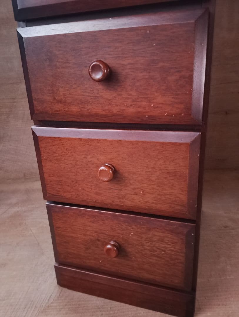 日本民芸 7段チェスト 小箪笥 古家具 和家具 小引き出し アンティーク レトロ