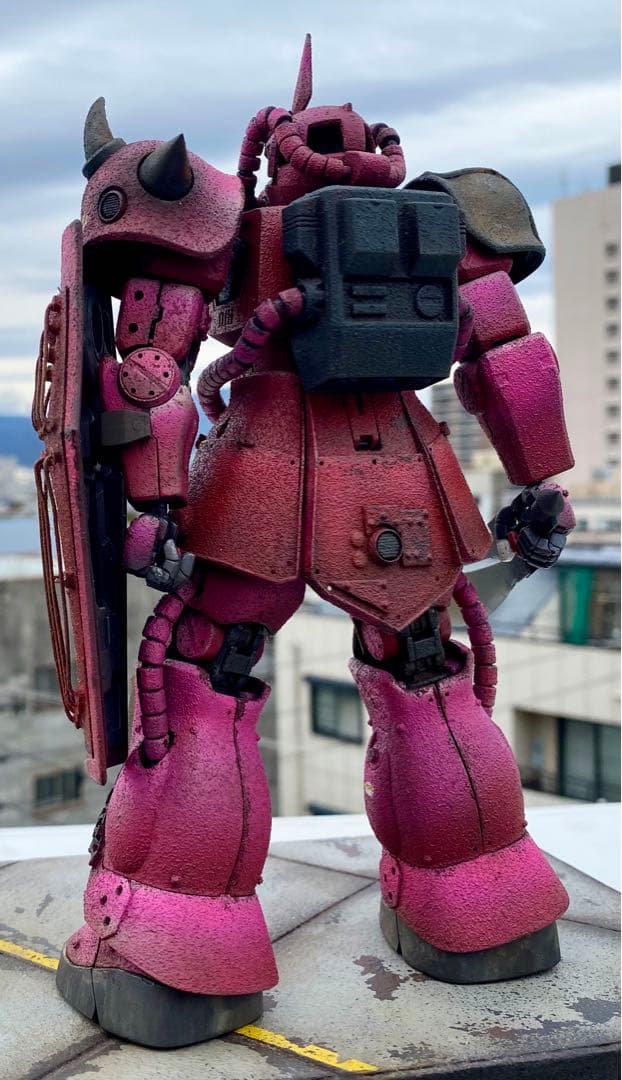 ガンプラ　MG MSV YMS-07シャア専用プロトタイプグフ　完成品