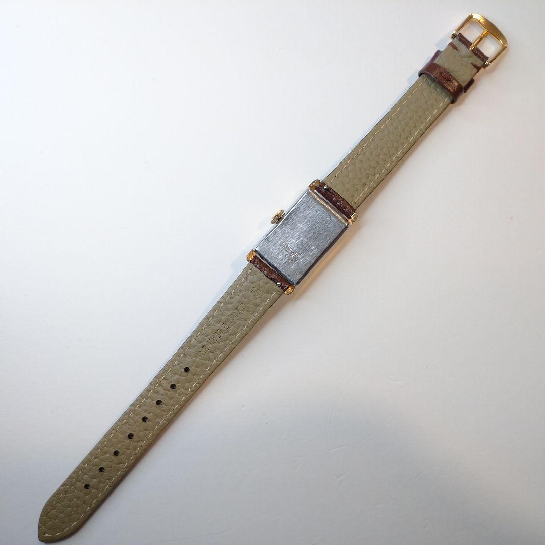 【1940s】TECHNOS スモセコ OH済 ヴィンテージ腕時計