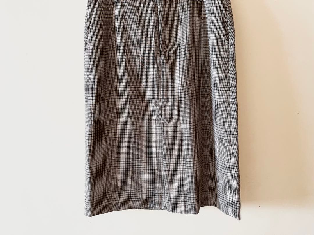 新品 マーガレットハウエル×フォックスブラザーズ グレンチェックツイルスカート