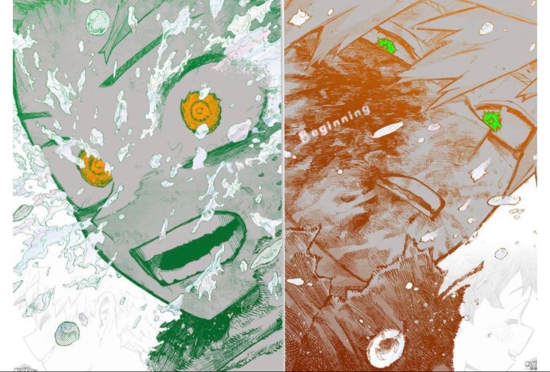 ‼️最安値‼️僕のヒーローアカデミア　A2アートポスター　 原画展